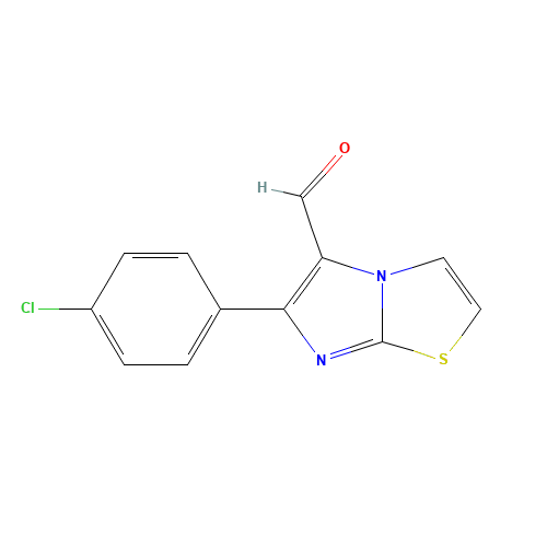 6-(4-CHLOROPHENYL)IMIDAZO[2,1-B][1,3]THIAZOLE-5-CARBALDEHYDE (CAS: 82588-41-8) - Related Chemical Product