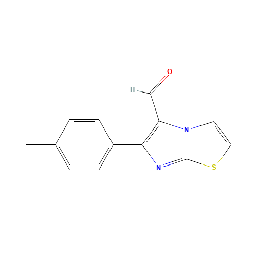 6-(4-METHYLPHENYL)IMIDAZO[2,1-B][1,3]THIAZOLE-5-CARBALDEHYDE (CAS: 82588-42-9) - Related Chemical Product