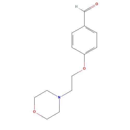 4-(2-MORPHOLIN-4-YL-ETHOXY)-BENZALDEHYDE (CAS: 82625-45-4) - Related Chemical Product