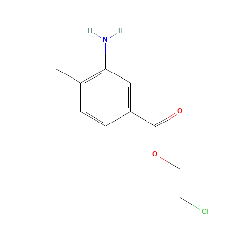 3-AMINO-4-METHYLBENZOIC ACID 2'-CHLOROETHYL ESTER (CAS: 83488-00-0) - Related Chemical Product