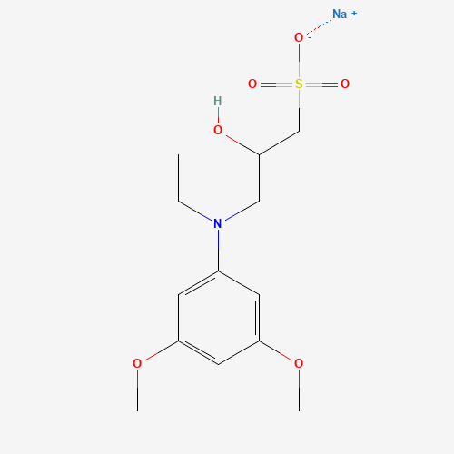 N-Ethyl-N-(2-hydroxy-3-sulfopropyl)-3,5-dimethoxyaniline sodium salt (CAS: 83777-30-4) - Related Chemical Product