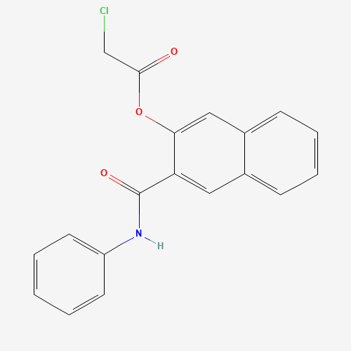 3-CHLOROACETOXY-2-NAPHTHOIC ACID ANILIDE (CAS: 84522-14-5) - Related Chemical Product