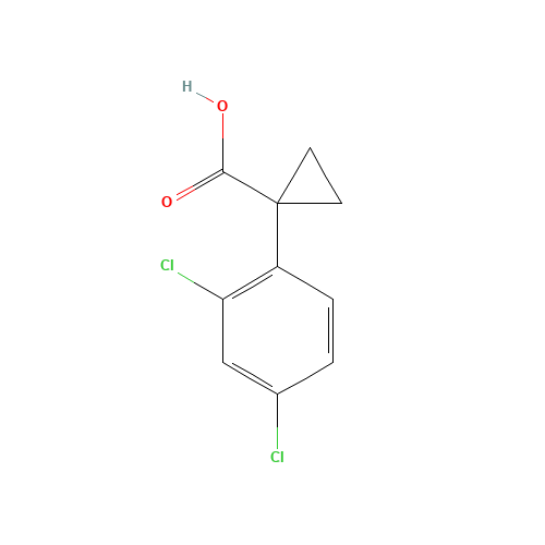 1-(2,4-DICHLOROPHENYL)CYCLOPROPANECARBOXYLIC ACID (CAS: 84604-70-6) - Related Chemical Product