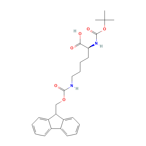 N-Boc-N'-Fmoc-L-Lysine (CAS: 84624-27-1) - Related Chemical Product