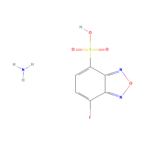 7-FLUOROBENZO-2-OXA-1,3-DIAZOLE-4-SULFONIC ACID AMMONIUM SALT (CAS: 84806-27-9) - Related Chemical Product