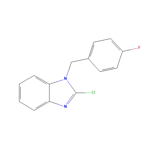 1-(4-Fluorobenzyl)-2-chlorobenzimidazole (CAS: 84946-20-3) - Related Chemical Product