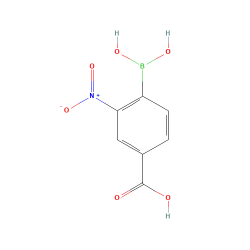 4-CARBOXY-2-NITROPHENYLBORONIC ACID (CAS: 85107-54-6) - Related Chemical Product