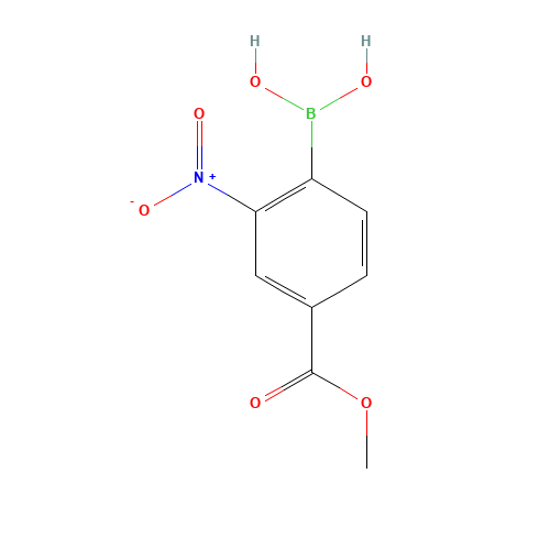 4-METHOXYCARBONYL-2-NITROPHENYLBORONIC ACID (CAS: 85107-55-7) - Related Chemical Product