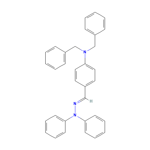 4-(DIBENZYLAMINO)BENZALDEHYDE-N,N-DIPHENYLHYDRAZONE (CAS: 85171-94-4) - Related Chemical Product