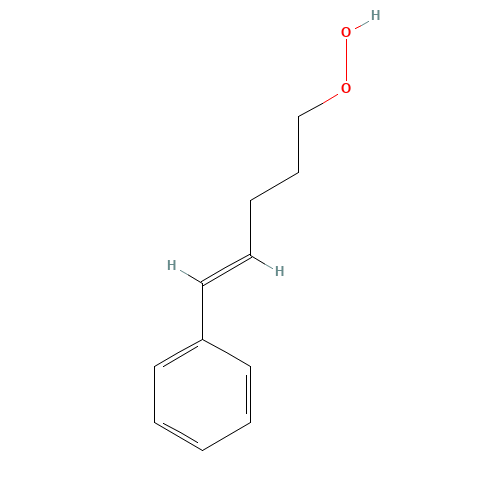 (E)-5-PHENYL-4-PENTENYL HYDROPEROXIDE (CAS: 87864-20-8) - Related Chemical Product
