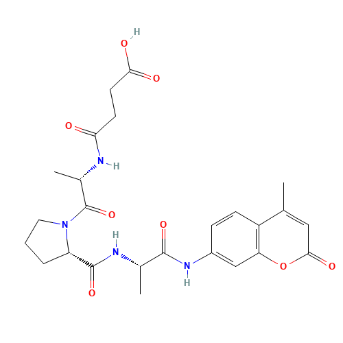SUC-ALA-PRO-ALA-AMC (CAS: 88467-44-1) - Related Chemical Product
