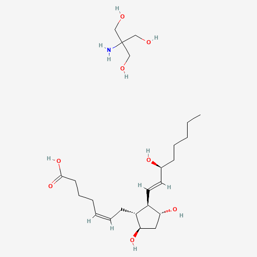 9BETA,11ALPHA,15S-TRIHYDROXY-PROSTA-5Z,13E-DIEN-1-OIC ACID,TRIS (HYDROXYMETHYL)AMINOMETHANE SALT (CAS: 89847-02-9) - Related Chemical Product