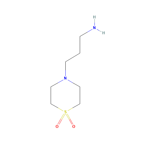 4-(3-AMINOPROPYL)THIOMORPHOLINE 1,1-DIOXIDE (CAS: 90000-25-2) - Related Chemical Product