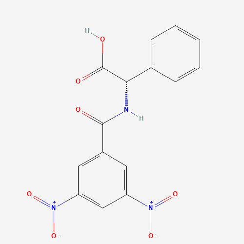 (S)-(+)-N-(3,5-DINITROBENZOYL)-ALPHA-PHENYLGLYCINE (CAS: 90761-62-9) - Related Chemical Product