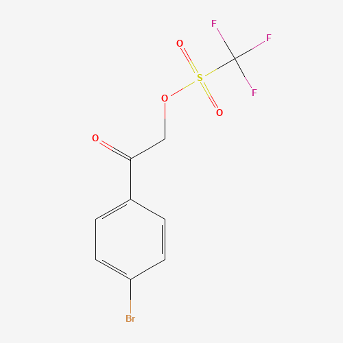 4-BROMOPHENACYL-TRIFLUOROMESYLATE (CAS: 93128-04-2) - Related Chemical Product