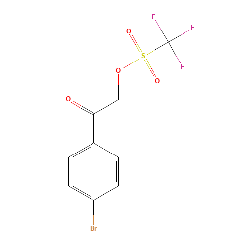 4-BROMOPHENACYL-TRIFLUOROMESYLATE (CAS: 93128-04-2) - Related Chemical Product