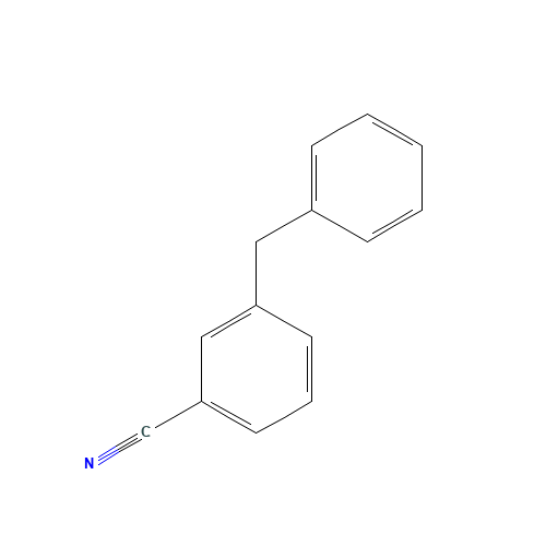 2-Cyano-4'-methylbiphenyl (CAS: 93717-55-6) - Chemical Structure and Molecular Formula 