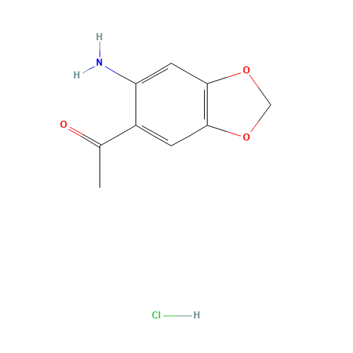 2'-AMINO-4',5'-METHYLENEDIOXYACETOPHENONE HYDROCHLORIDE (CAS: 93983-01-8) - Related Chemical Product