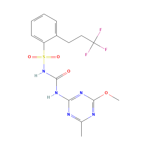 Prosulfuron (CAS: 94125-34-5) - Chemical Structure and Molecular Formula 