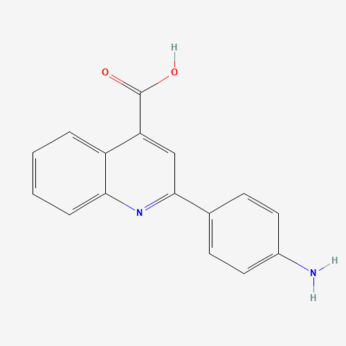 2-(4-AMINO-PHENYL)-QUINOLINE-4-CARBOXYLIC ACID (CAS: 94205-62-6) - Related Chemical Product