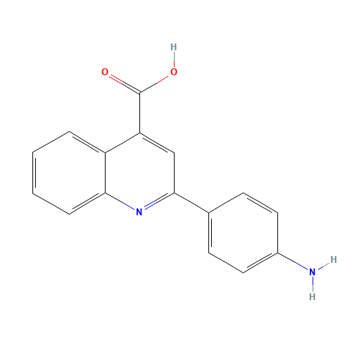 2-(4-AMINO-PHENYL)-QUINOLINE-4-CARBOXYLIC ACID (CAS: 94205-62-6) - Related Chemical Product