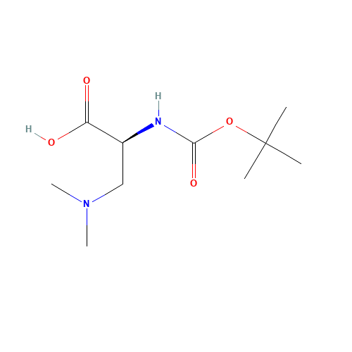 BOC-AZA-L-LEUCINE (CAS: 94778-71-9) - Chemical Structure and Molecular Formula 