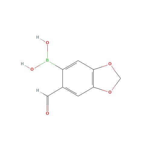 2-FORMYL-4,5-METHYLENEDIOXYPHENYLBORONIC ACID (CAS: 94838-88-7) - Related Chemical Product