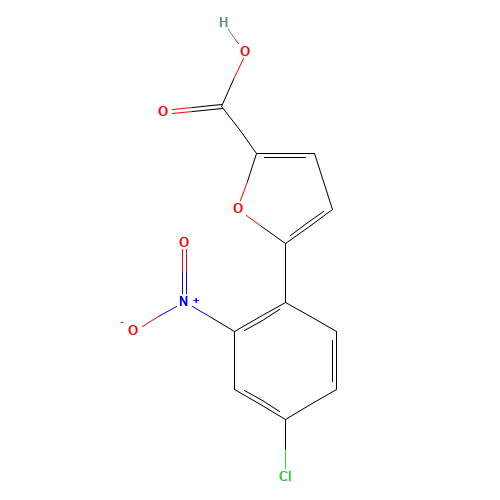 5-(4-CHLORO-2-NITRO-PHENYL)-FURAN-2-CARBOXYLIC ACID (CAS: 95611-88-4) - Related Chemical Product