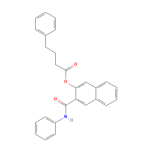 BENZOSALICYLANILIDE GAMMA-PHENYLBUTYRATE (CAS: 96179-45-2) - Related Chemical Product