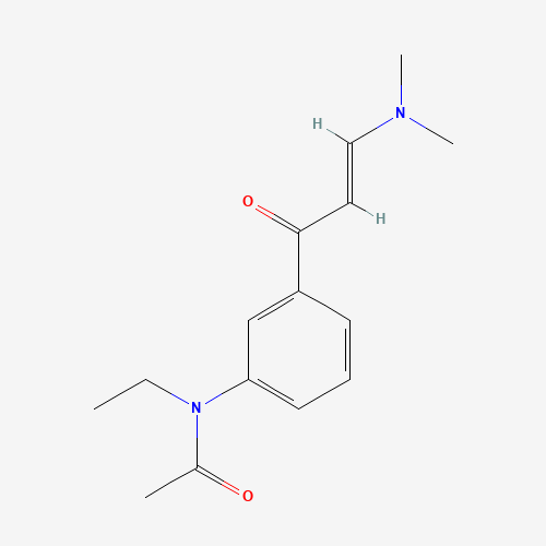 N-Ethyl-N-3-((3-dimethylamino-1-oxo-2-propenyl)phenyl)acetamide (CAS: 96605-66-2) - Related Chemical Product