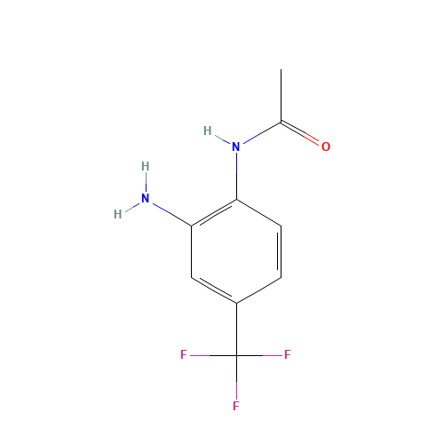 N1-[2-AMINO-4-(TRIFLUOROMETHYL)PHENYL]ACETAMIDE (CAS: 97051-69-9) - Related Chemical Product