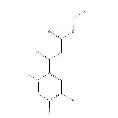 Ethyl 2,4,5-trifluorobenzoylacetate (CAS: 98349-24-7) - Related Chemical Product