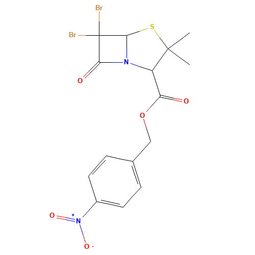P-NITROBENZYL-6,6-DIBROMOPENICILLINATE (CAS: 98510-71-5) - Related Chemical Product