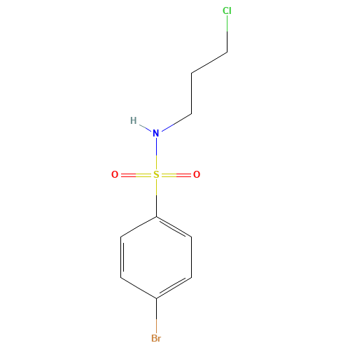 4-BROMO-N-(3-CHLOROPROPYL)BENZENESULPHONAMIDE (CAS: 98768-71-9) - Related Chemical Product