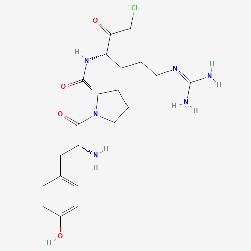 DTYR-PRO-ARG-CHLOROMETHYLKETONE (CAS: 98833-79-5) - Related Chemical Product