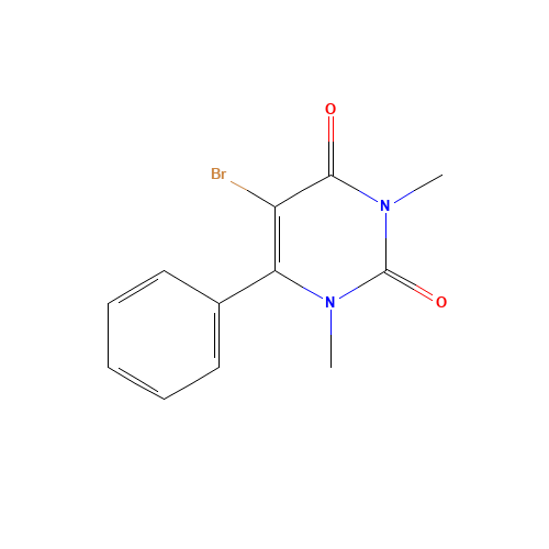5-BROMO-1,3-DIMETHYL-6-PHENYLURACIL (CAS: 98854-09-2) - Related Chemical Product