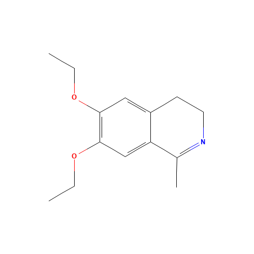 1-METHYL-6,7-DIETHOXY-3,4-DIHYDROISOQUINOLINE (CAS: 99155-80-3) - Related Chemical Product