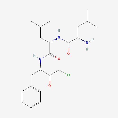 CALPAIN INHIBITOR VII (CAS: 100241-76-7) - Chemical Structure and Molecular Formula 