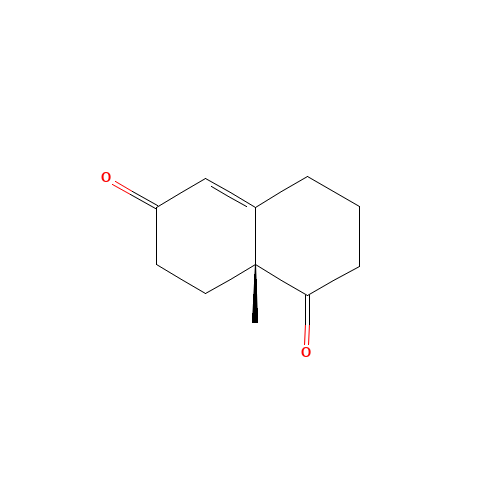 R(-)-8A-METHYL-3,4,8,8A-TETRAHYDRO-1,6(2H,7H)-NAPHTHALENEDIONE (CAS: 100348-93-4) - Related Chemical Product