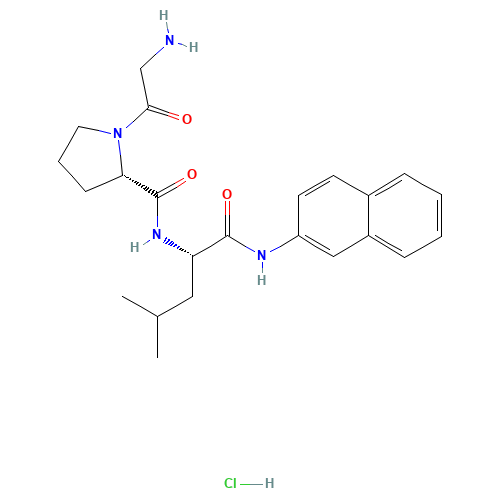 H-GLY-PRO-LEU-BETA-NA HCL (CAS: 100929-83-7) - Related Chemical Product