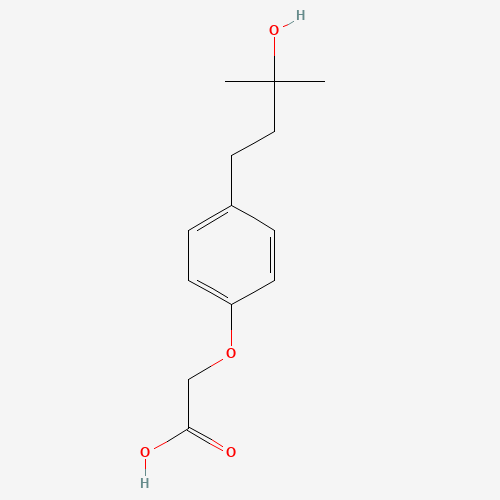 (4(3-HYDROXY-3-METHYL-BUTYL)-PHENOXY)-ACETIC ACID (CAS: 101268-32-0) - Related Chemical Product