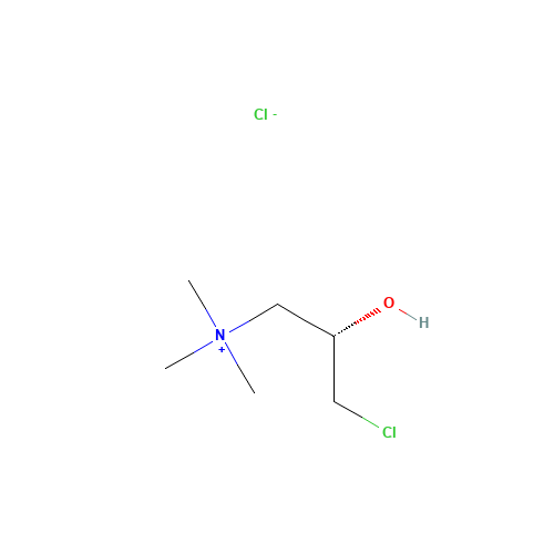 (S)-(-)-(3-CHLORO-2-HYDROXYPROPYL)TRIMETHYLAMMONIUM CHLORIDE (CAS: 101396-91-2) - Related Chemical Product