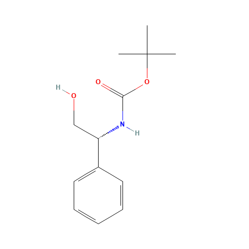 (R)-N-(tert-Butoxycarbonyl)-2-phenylglycinol (CAS: 102089-74-7) - Related Chemical Product