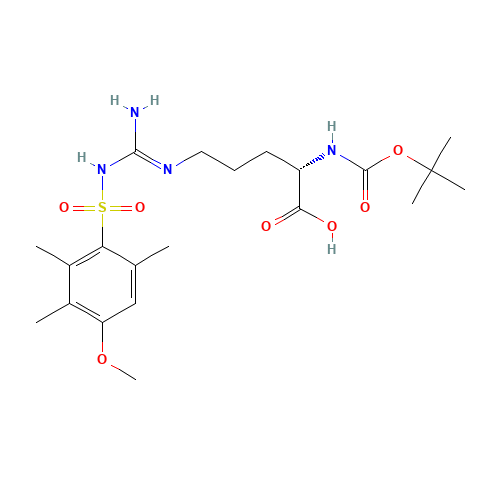 BOC-ARG(MTS)-OH (CAS: 102185-38-6) - Related Chemical Product