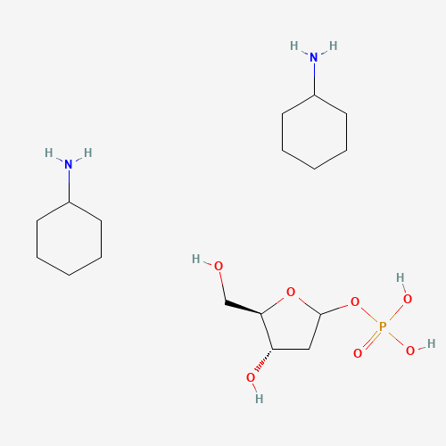 2-DEOXY-ALPHA-D-RIBOSE 1-PHOSPHATE DI(MONOCYCLOHEXYL-AMMONIUM) SALT (CAS: 102783-28-8) - Related Chemical Product