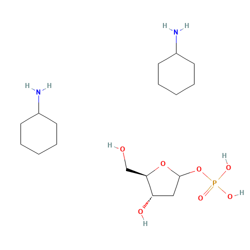 2-DEOXY-ALPHA-D-RIBOSE 1-PHOSPHATE DI(MONOCYCLOHEXYL-AMMONIUM) SALT (CAS: 102783-28-8) - Related Chemical Product