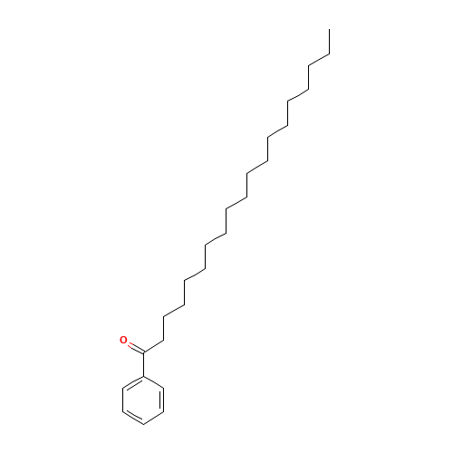 N-NONADECANOPHENONE (CAS: 103044-68-4) - Chemical Structure and Molecular Formula 