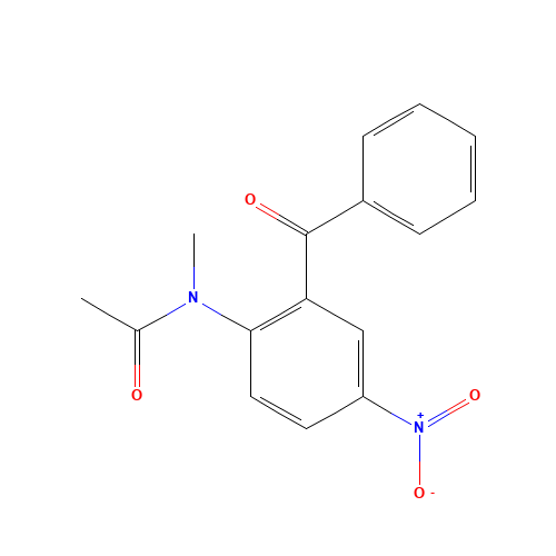 2-N,N-METHYLACETYLAMINO-5-NITROBENOPHENONE (CAS: 103697-03-6) - Related Chemical Product