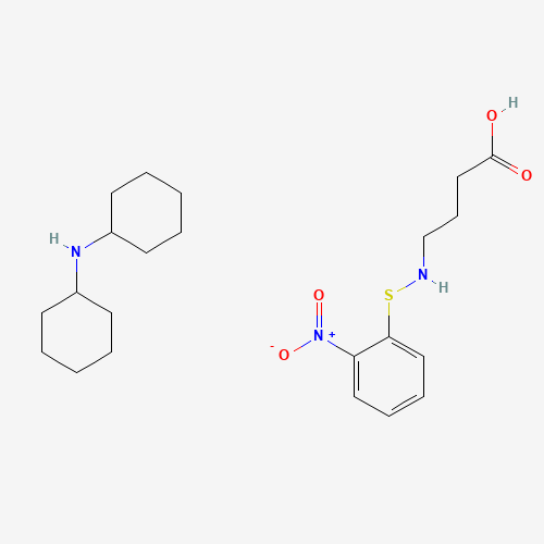 N-O-NITROPHENYLSULFENYL-GAMMA-AMINOBUTYRIC ACID DI(CYCLOHEXYL)AMMONIUM SALT (CAS: 104809-33-8) - Related Chemical Product