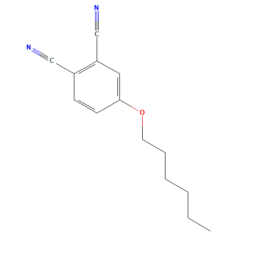 4-N-HEXYLOXYPHTHALONITRILE (CAS: 104949-82-8) - Related Chemical Product